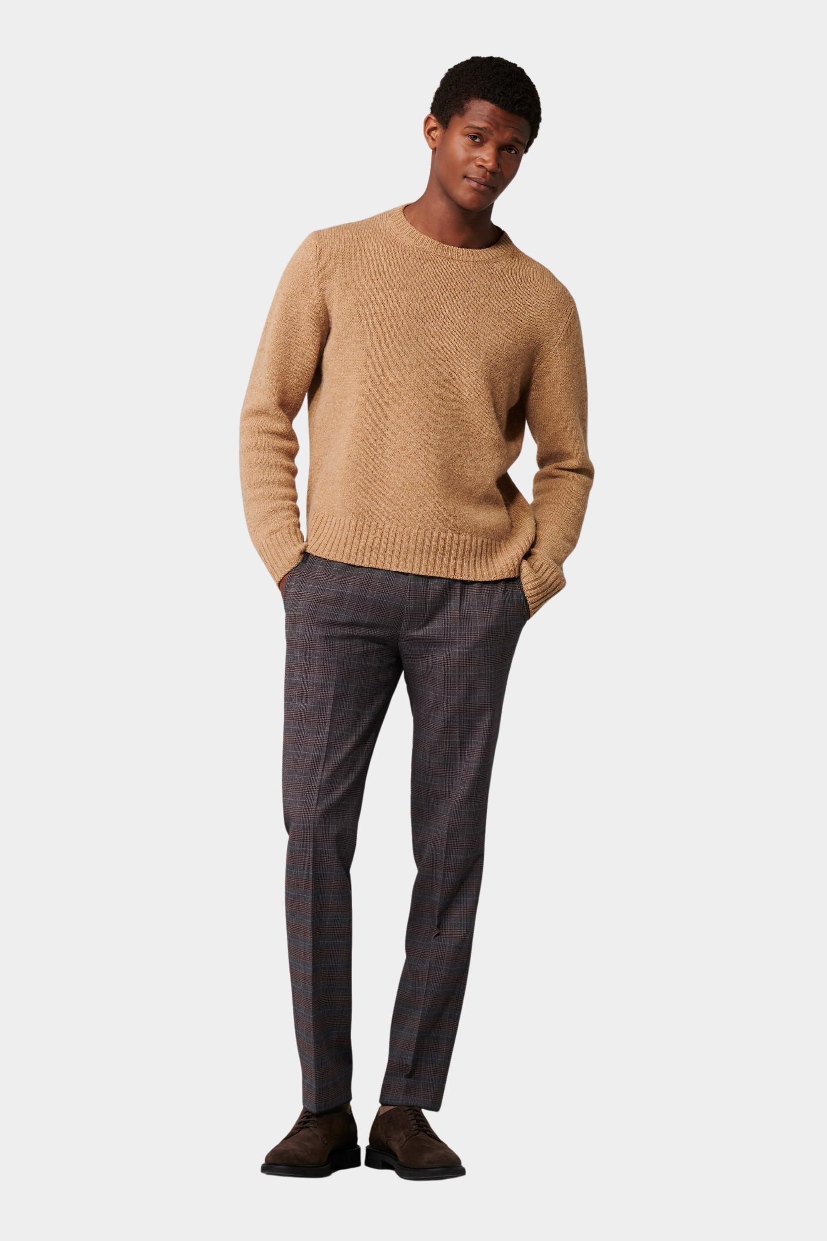 Meyer Katoenen Broek Bruin BONN Art.2-2596 1022259600/35