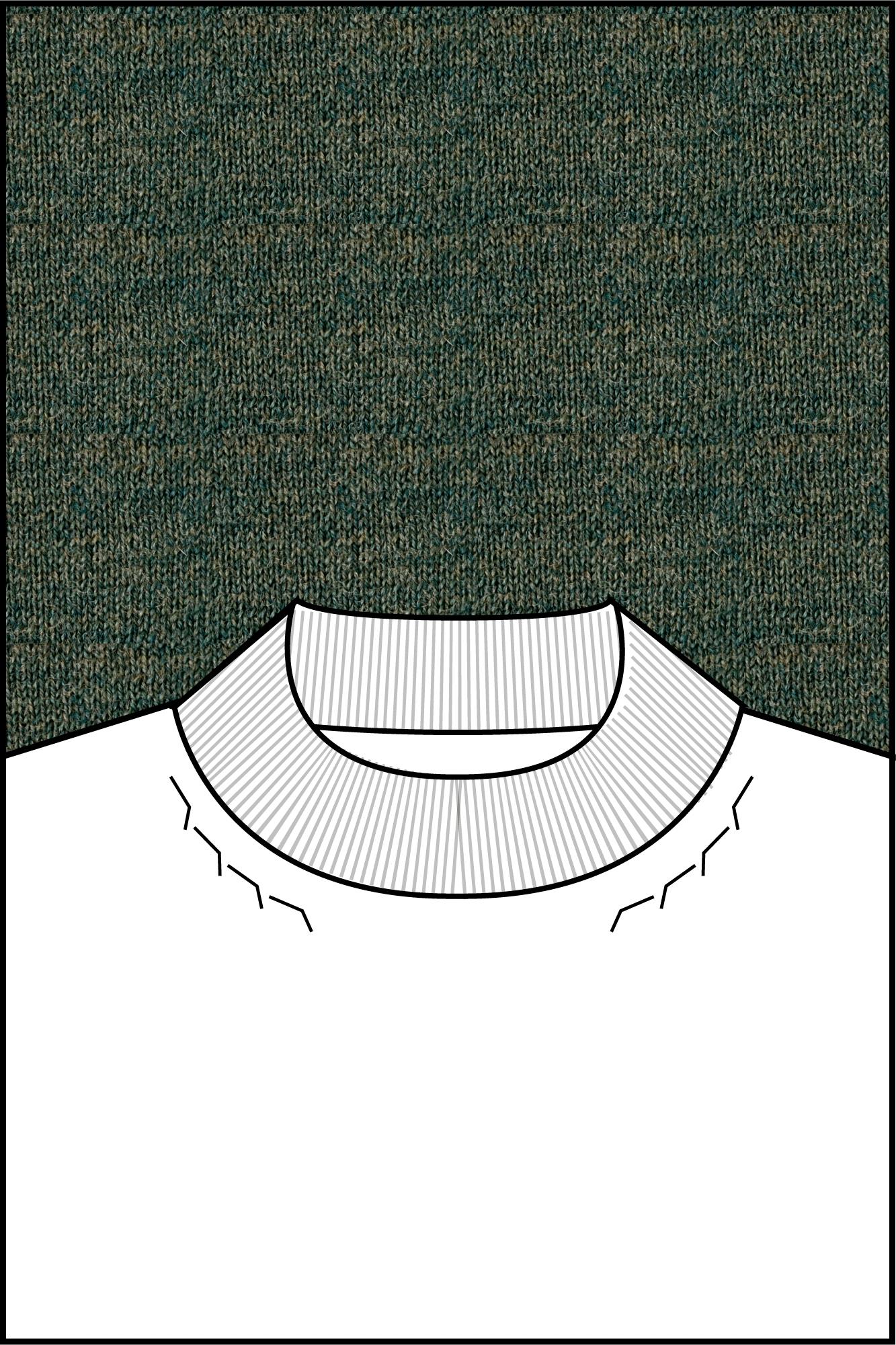 Baileys Turtle neck Groen Turtle Neck Pullover  14gg si 520068/73