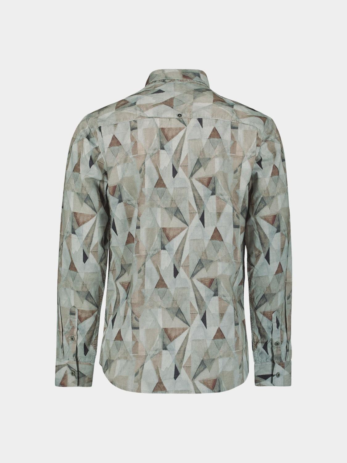 No Excess Casual hemd lange mouw Bruin  29430923/044