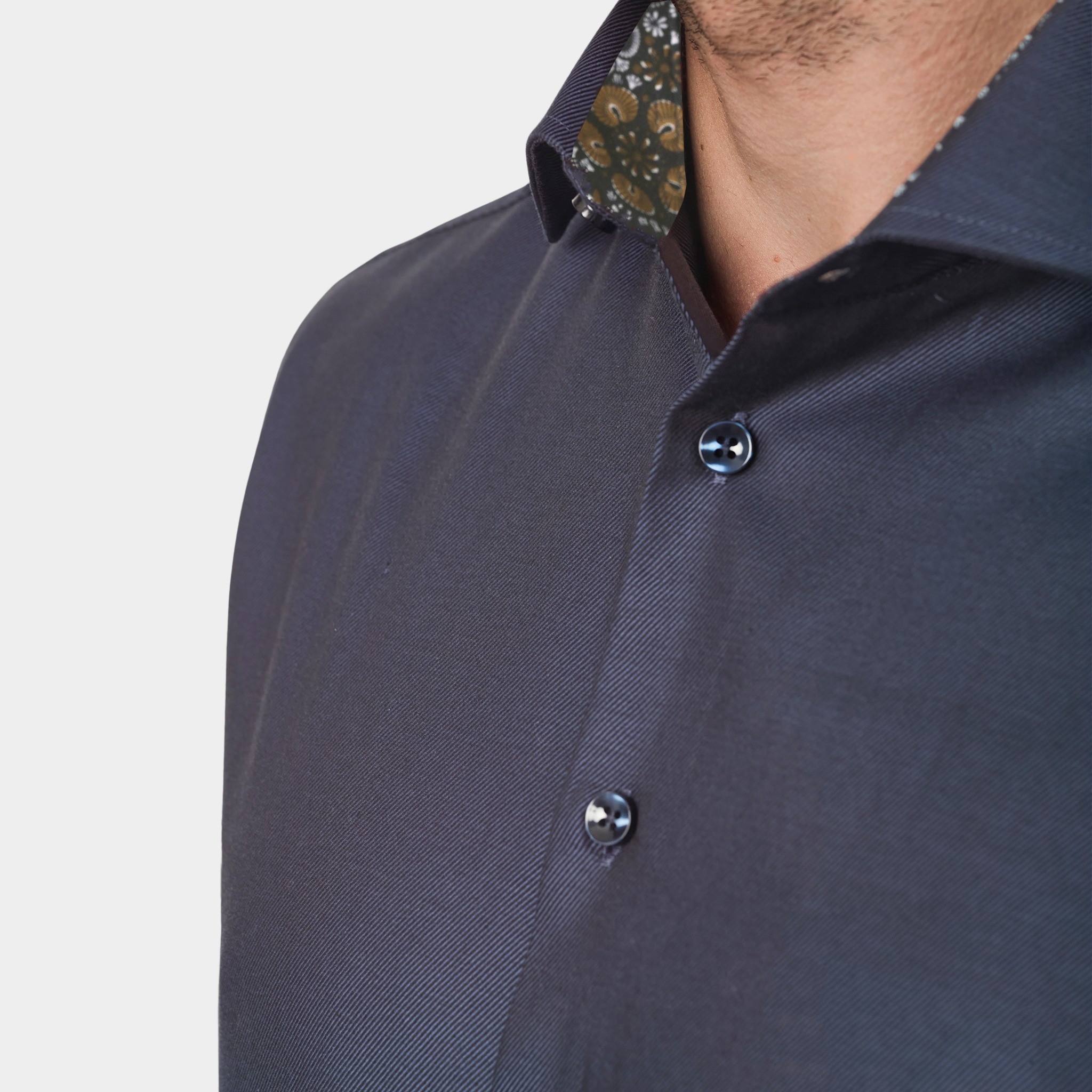 Ledub Overhemd extra lange mouw Blauw LE24233   MFN 7 0142665/195-194-000
