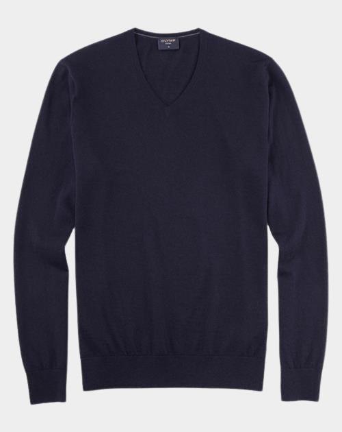 Olymp Pullover Blauw 0151/10 Pullover 015110/18