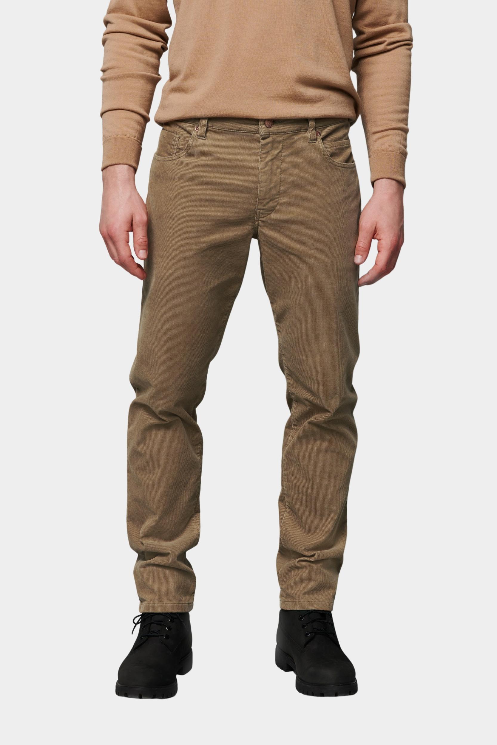 Meyer Katoenen 5-Pocket Bruin M5 Slim Art.2-6180 3612618000/32