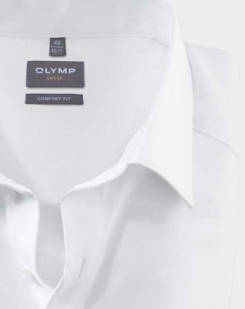 Olymp Business hemd lange mouw Wit 0725/64 Hemden 072564/00
