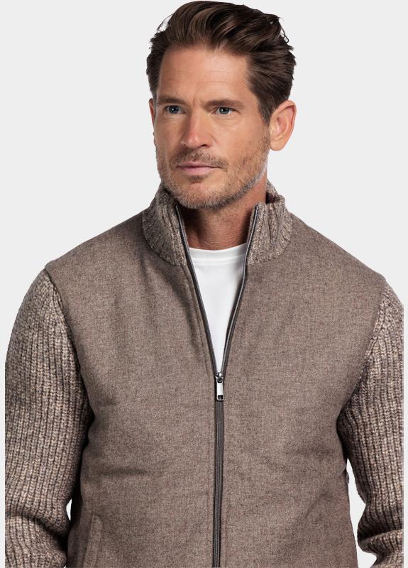 Baileys Vest Bruin Cardigan Zip  Front 522095/805