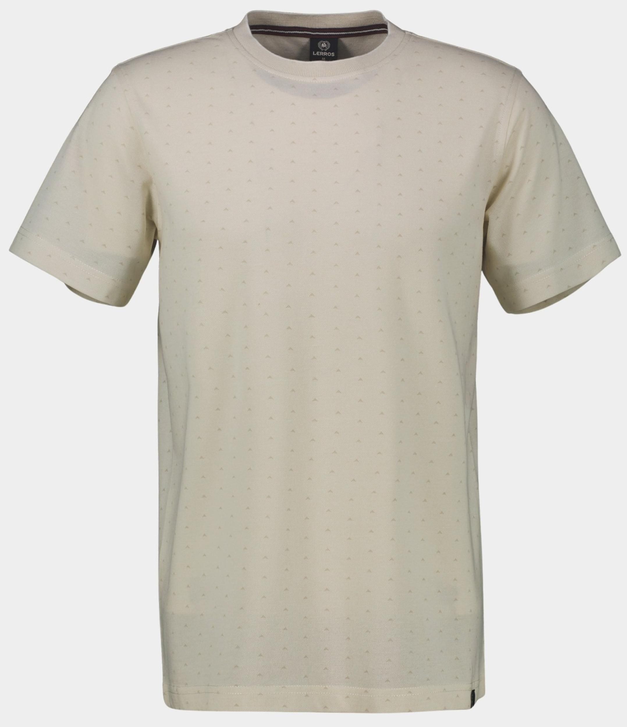 Lerros T-shirt korte mouw Wit  2543030/103