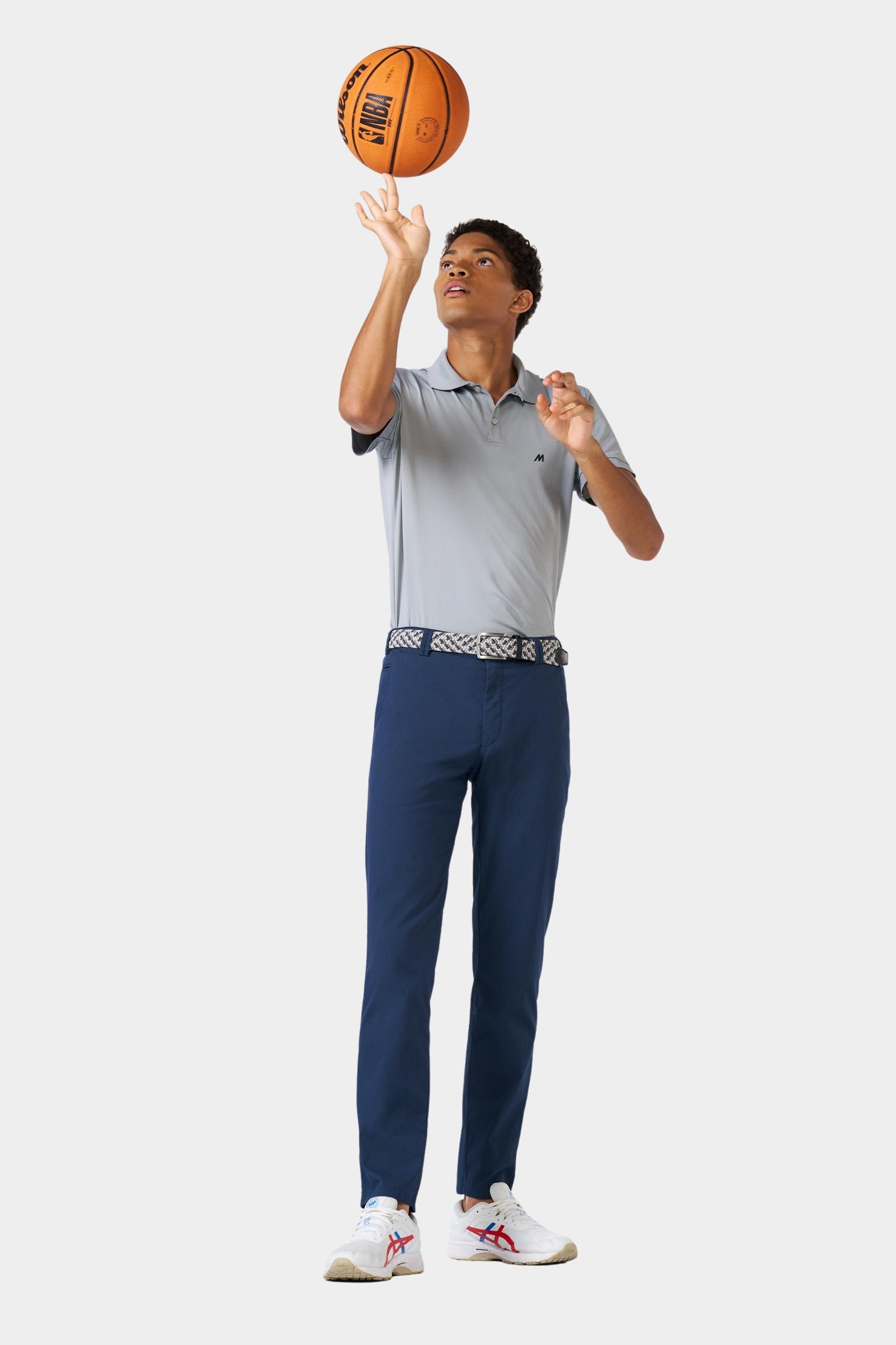 Meyer Chino Blauw BONN Art.1-8123 1021812300/17