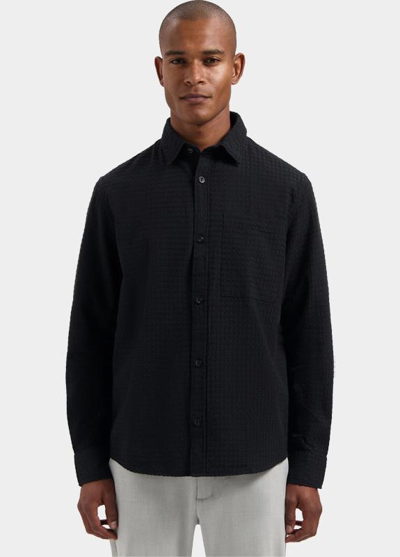 Dstrezzed Overhemd heren Zwart DS_Percer Shirt 303987/999