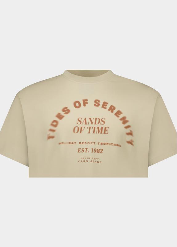 Cars Jeans T-shirt korte mouw Beige Rakey 60771/83