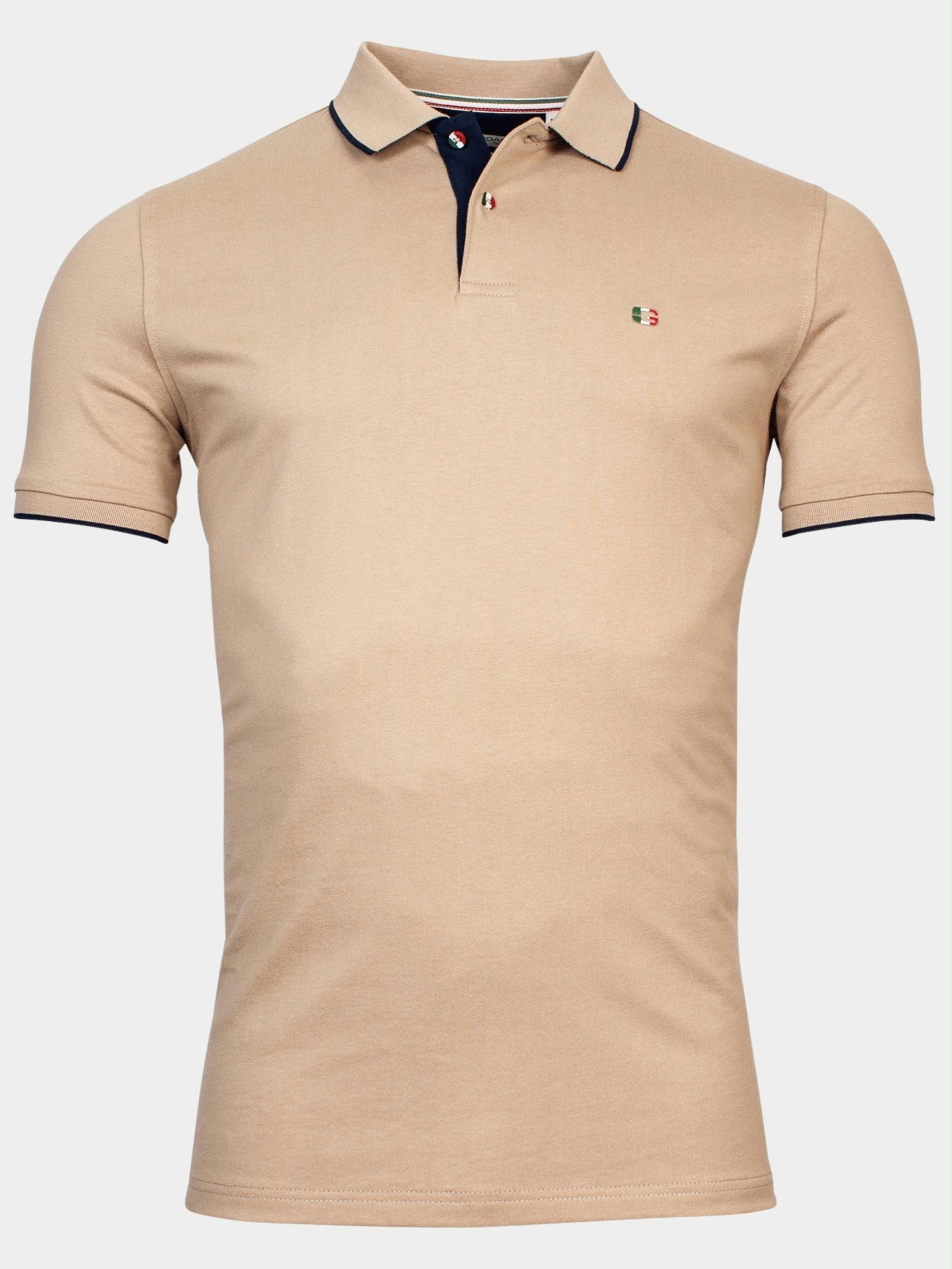 Giordano Polo korte mouw Bruin Nico 316587/81