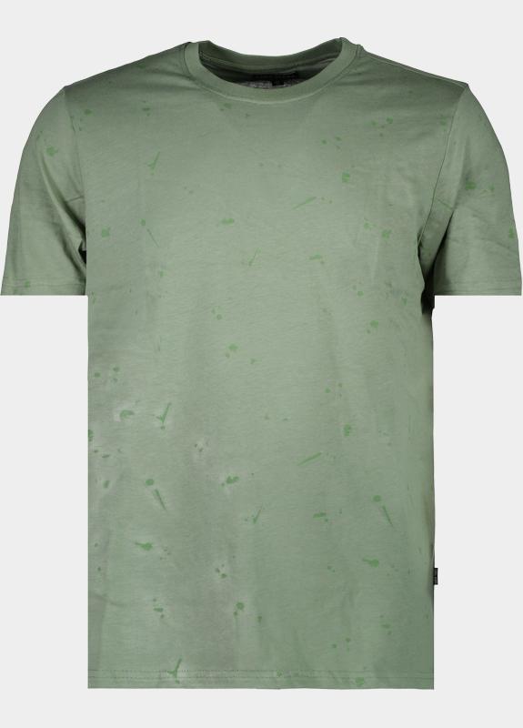 Cars Jeans T-shirt korte mouw Groen Split 63535/45