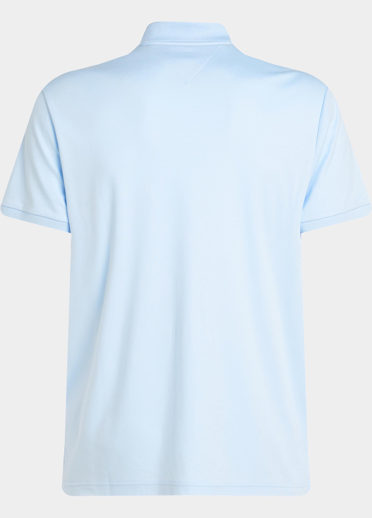 Tommy Hilfiger Polo heren Blauw LIQUID COTTON REG SEASONAL PO MW0MW39994/C3Q