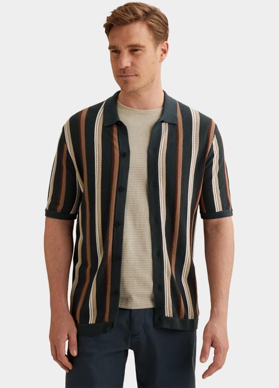 Vanguard Polo korte mouw Blauw Short sleeve polo cotton moda VPSS2604854/5108