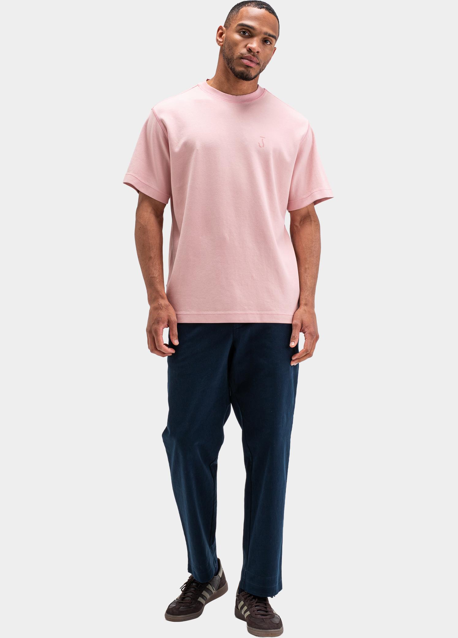 Butcher of Blue T-shirt heren Roze Mercer M2622003/515