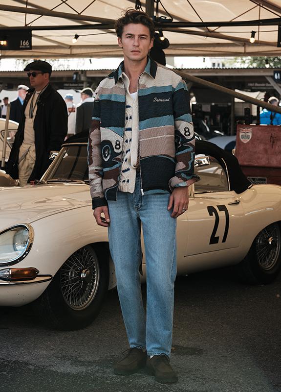 Dstrezzed Zomerjas heren Blauw Carter Jacket 155006/621