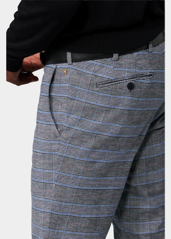 Meyer Katoenen Broek Blauw BONN Art.2-8604 1022860400/16