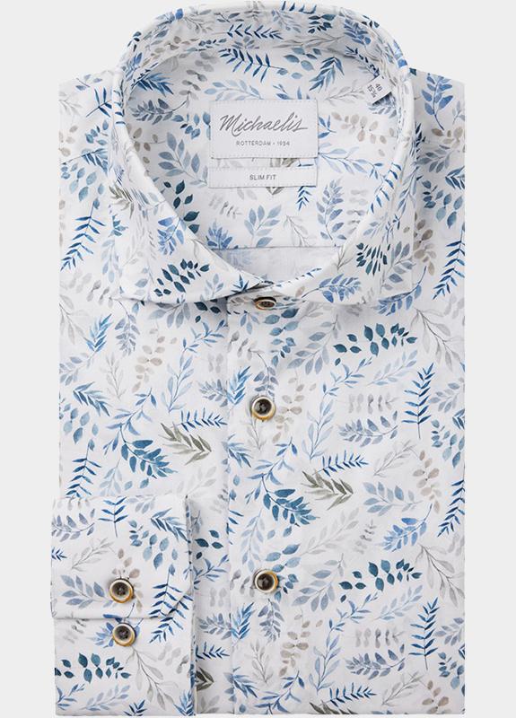 Michaelis Business hemd lange mouw Wit  PMVH10002/A