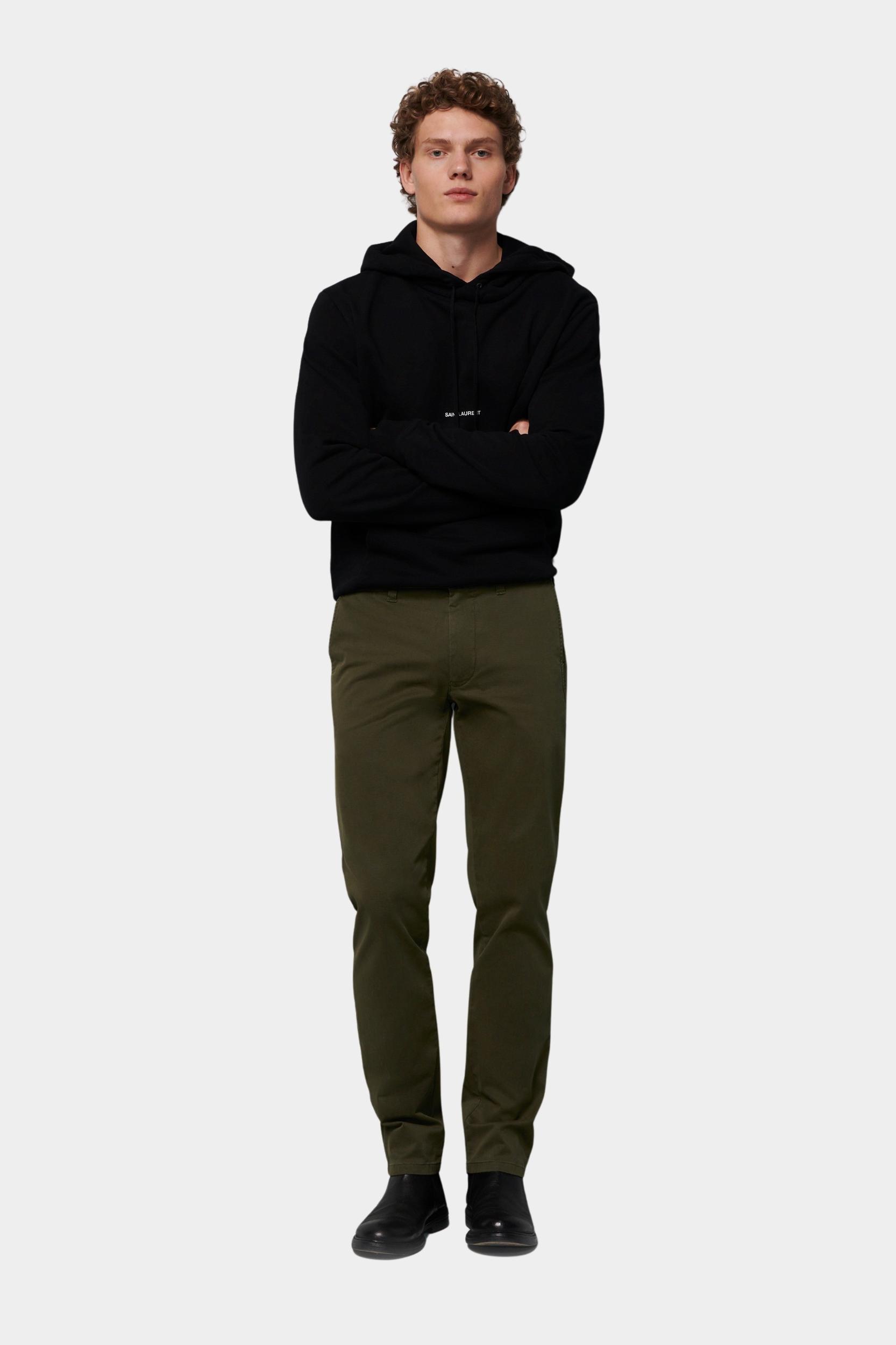 Meyer Katoenen Broek Groen CHINO Art.9-6001 3649600100/28