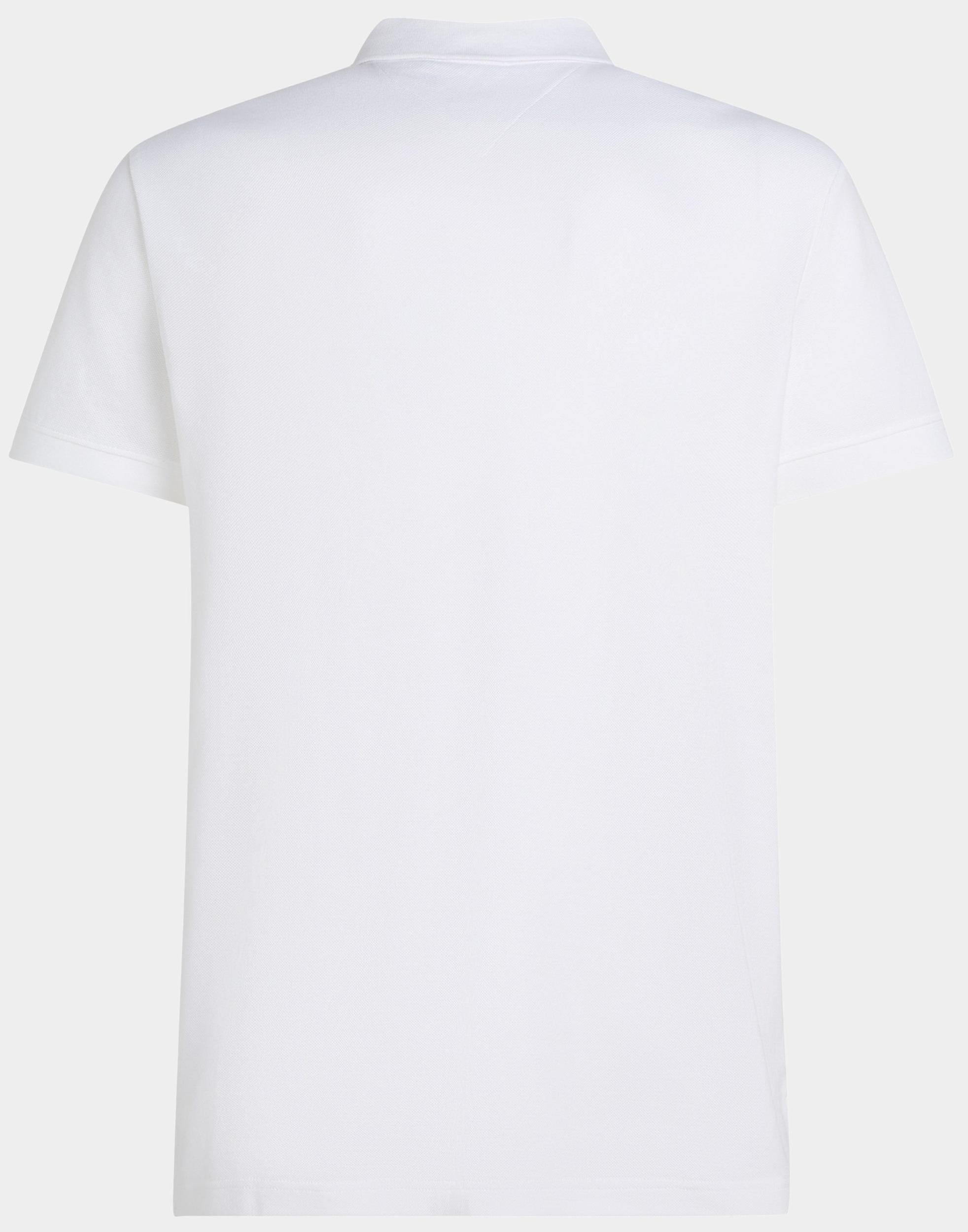 Tommy Hilfiger Polo korte mouw Wit Tonal Monotype Reg Polo MW0MW38456/YBR