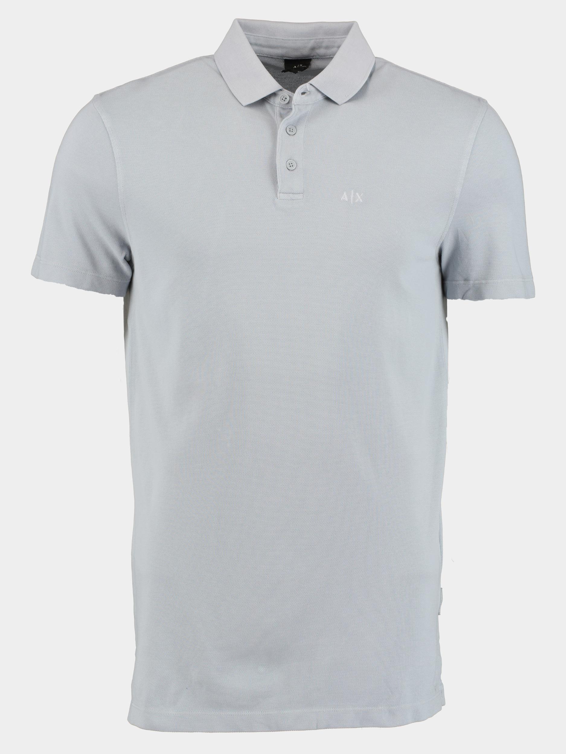 Armani Exchange Polo korte mouw Grijs  3DZFAB.ZJXUZ/1947