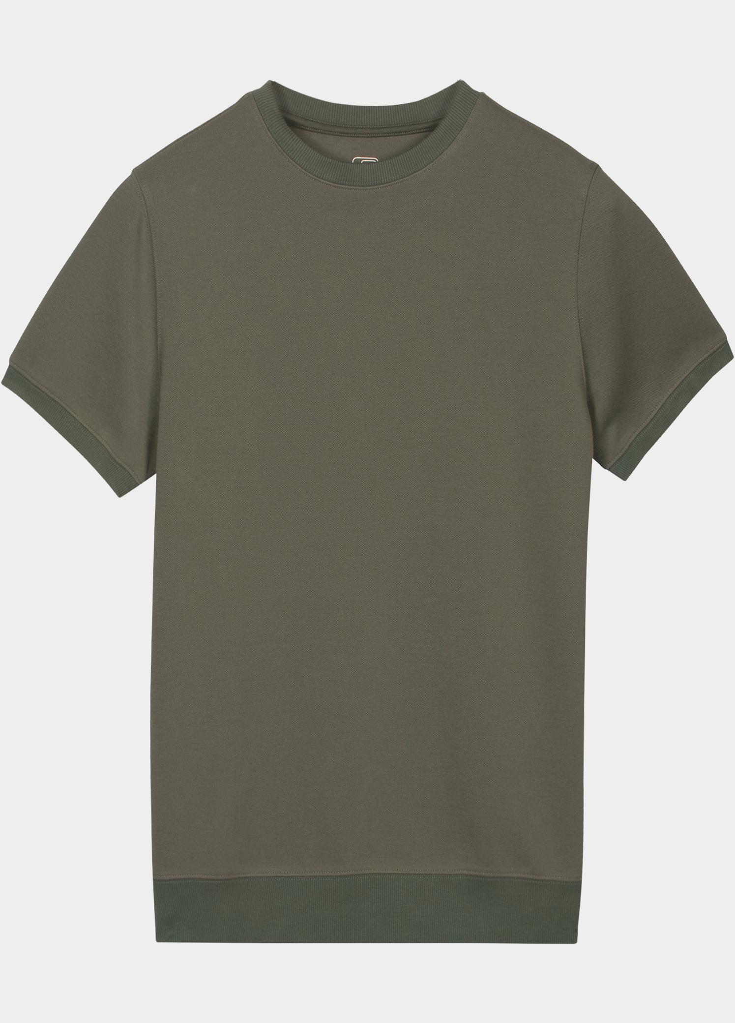 Giordano T-shirt heren Groen Amalfi Short Sleeve Crewneck 613802/70