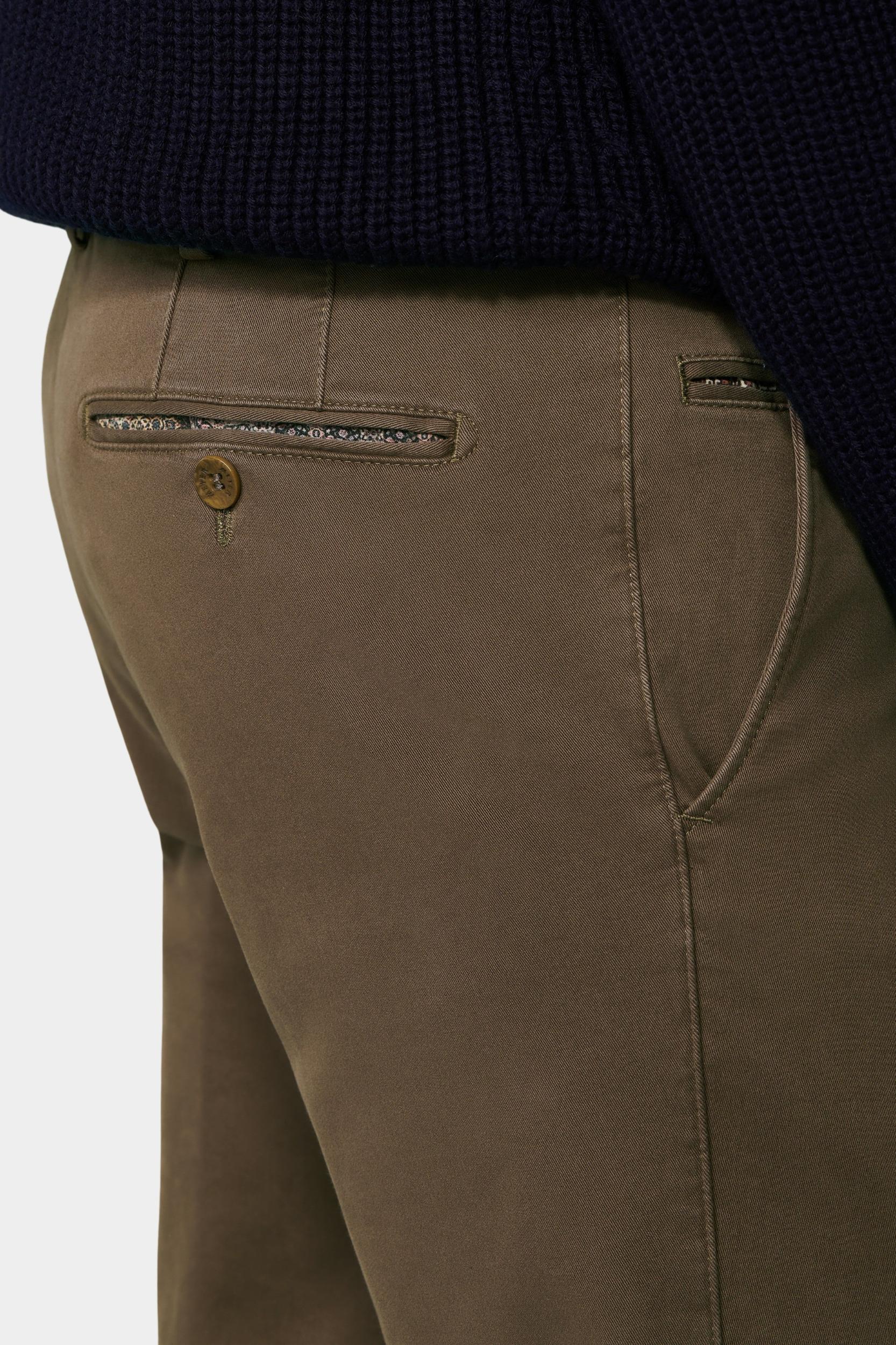 Meyer Katoenen Broek Bruin BONN Art.2-3925 1022392500/35