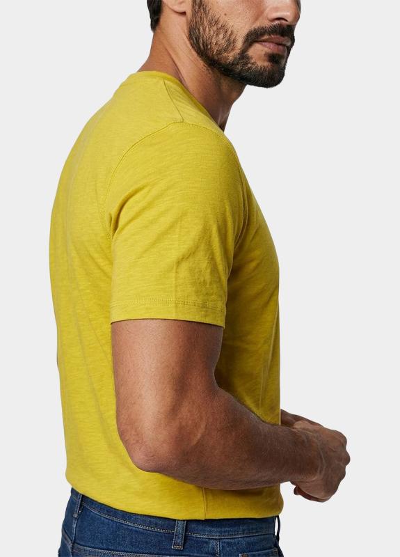 BOSS Orange T-shirt heren Geel Tegood 10240843 01 50508243/721