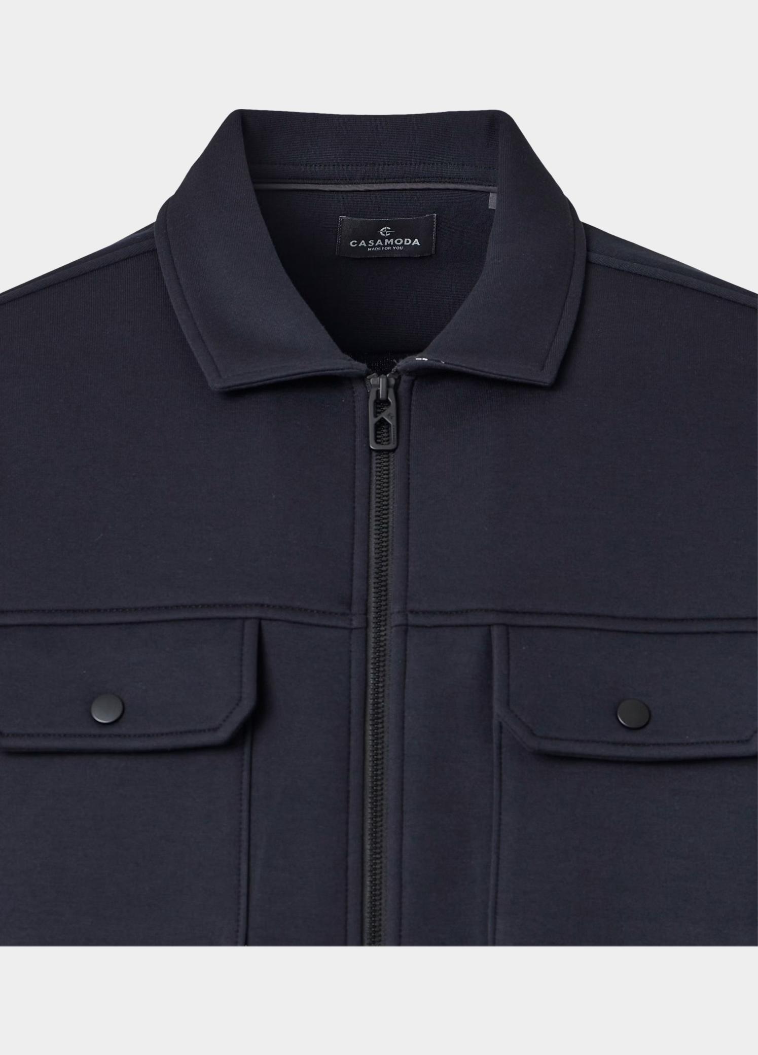 Casamoda Overshirt Blauw Overshirt 126330020/108