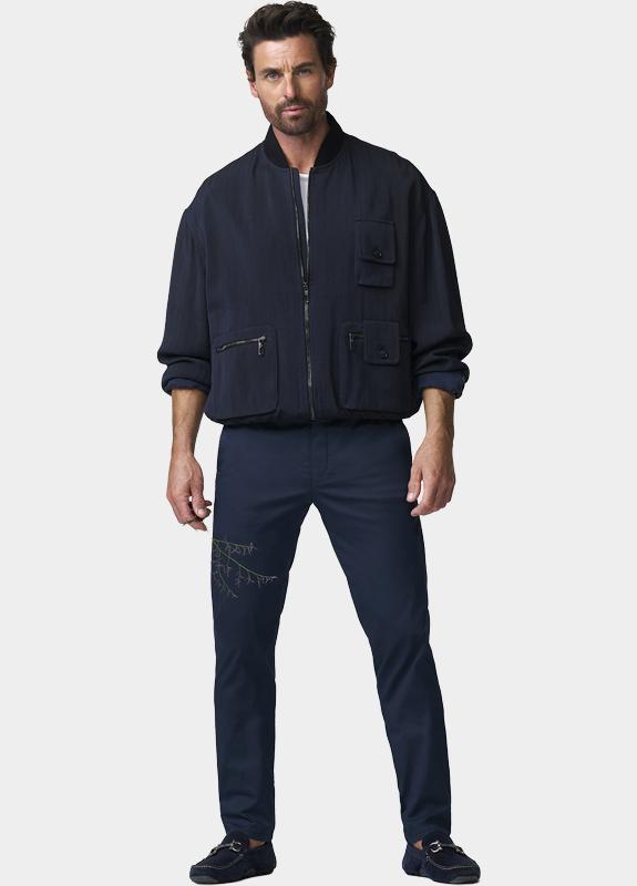 Meyer Chino Blauw LUPUS Art.1-7437 Lupus 1-7437/18