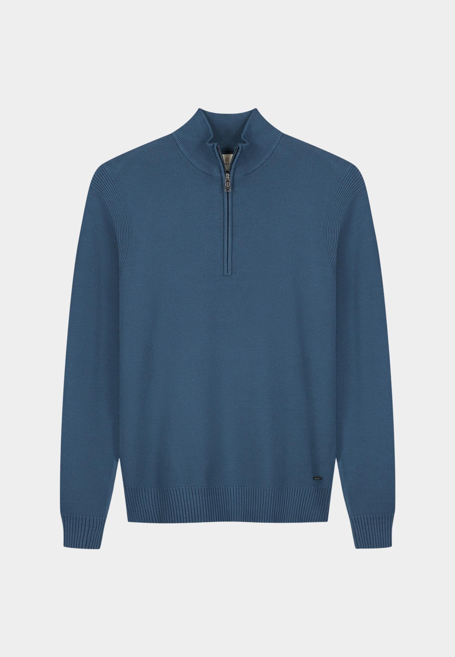 Dstrezzed Pullover Blauw Fell Skipper 405602-AW24/694