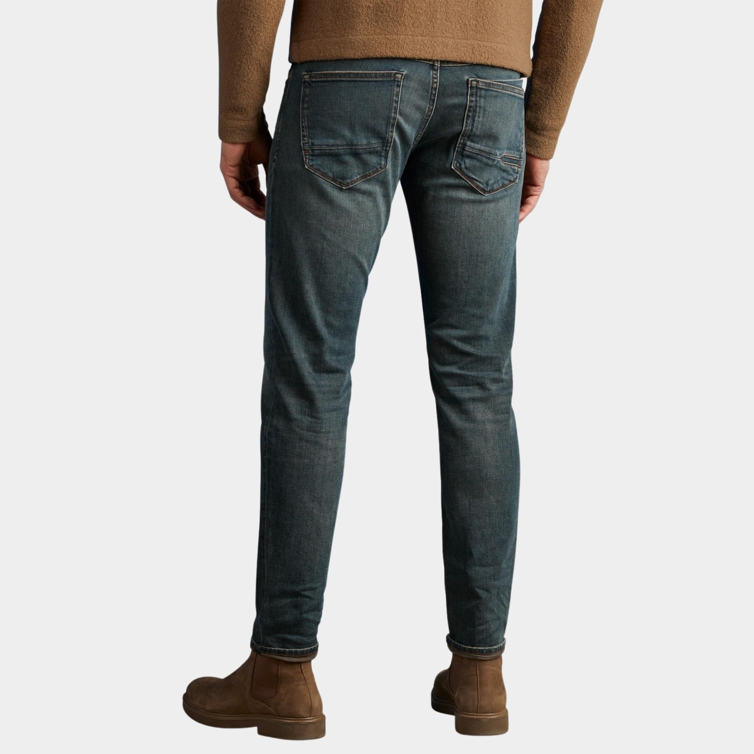 Cast Iron 5-Pocket Jeans Blauw SHIFTBACK REGULAR TAPERED VIN CTR2308713/VTW