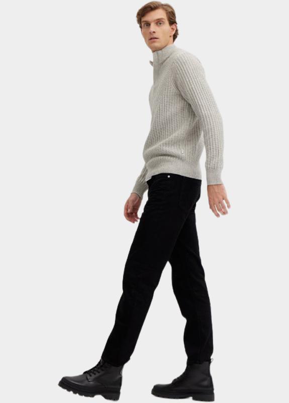 Basefield Pullover Grijs Zip Troyer Pullover 219018526/850