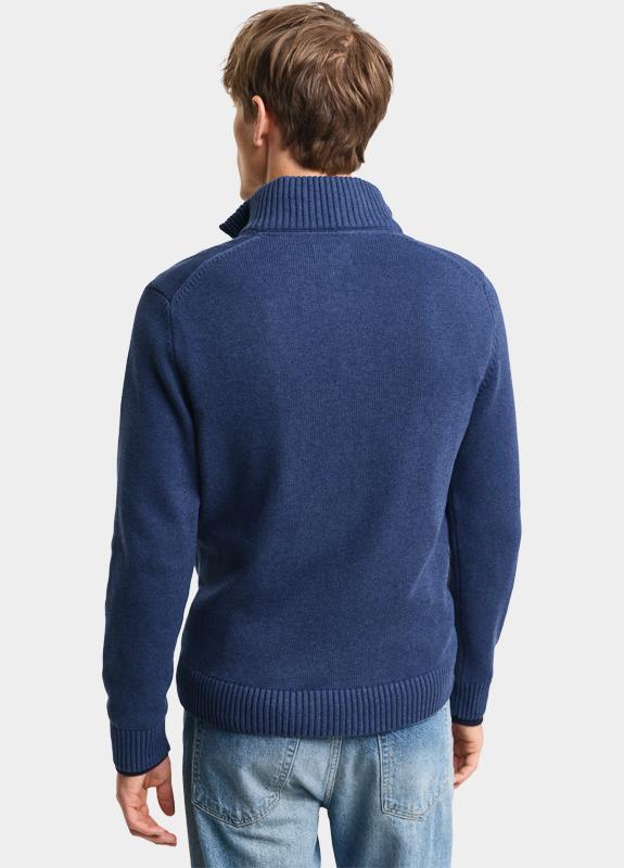 Gant Half Zip Blauw CASUAL COTTON HALF ZIP 8030170/902