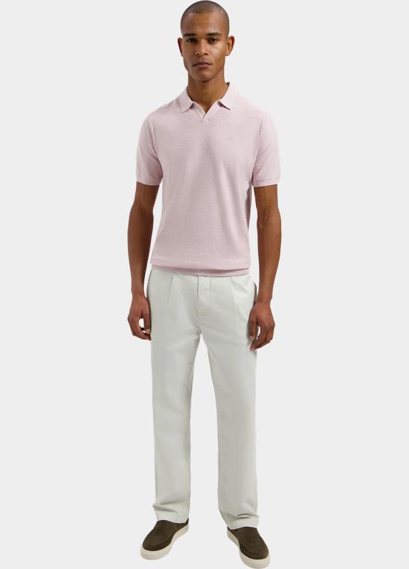 Dstrezzed Polo heren Roze Mercury Short Sleeve Polo 420026/462