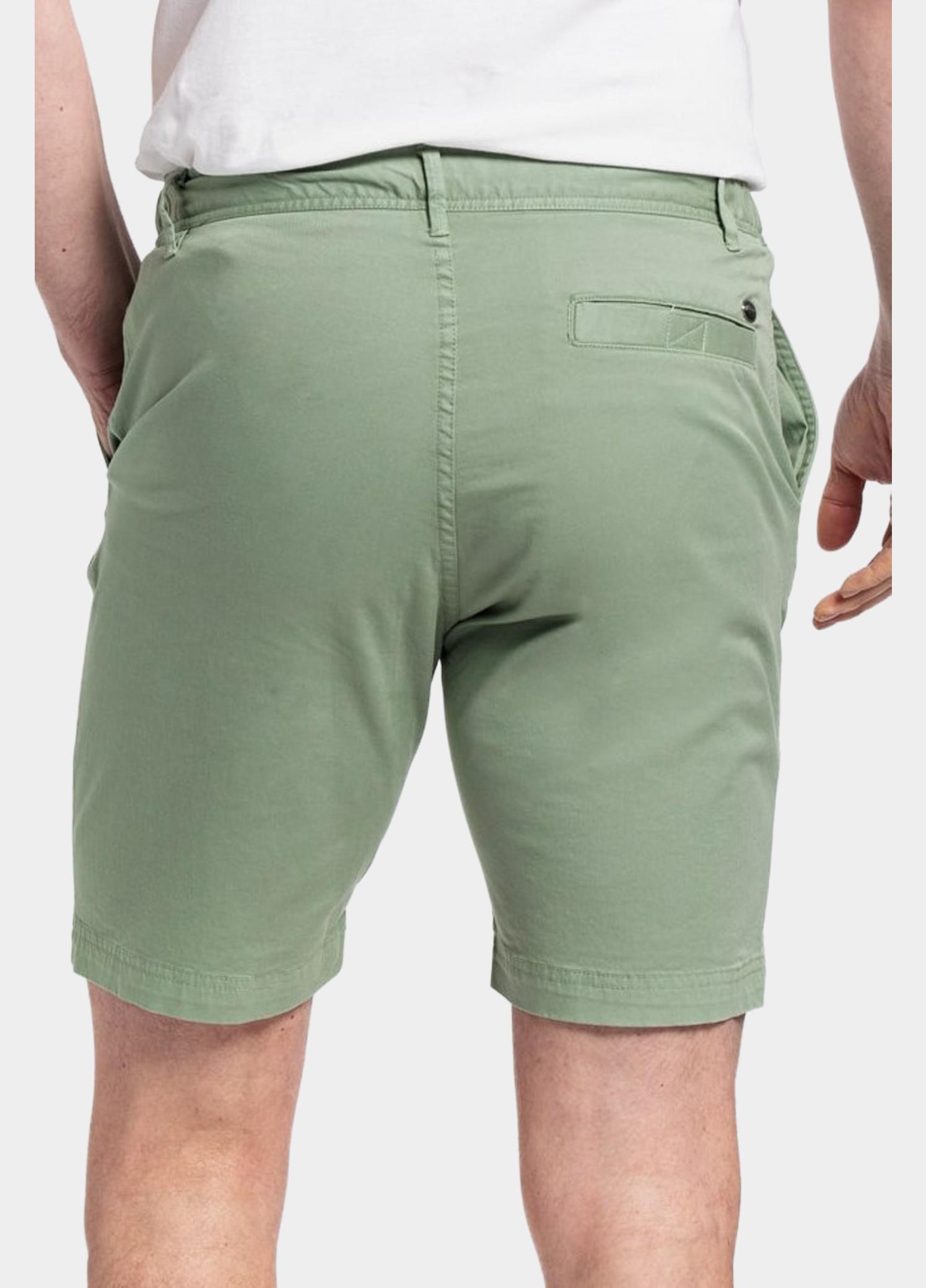 Giordano Korte Broek heren Groen Porter Short (elastic in wais 411117/73