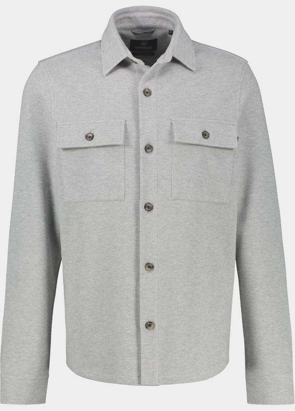 Lerros Casual hemd lange mouw Grijs  2621239/229