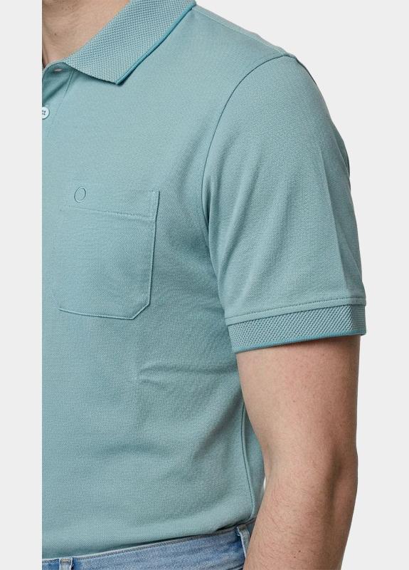 Bos Polo heren Blauw Easy Care 214008484/643 Pool
