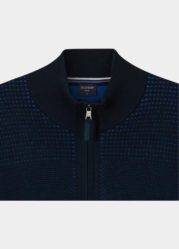 Olymp half zip sweater heren Blauw  532785/18