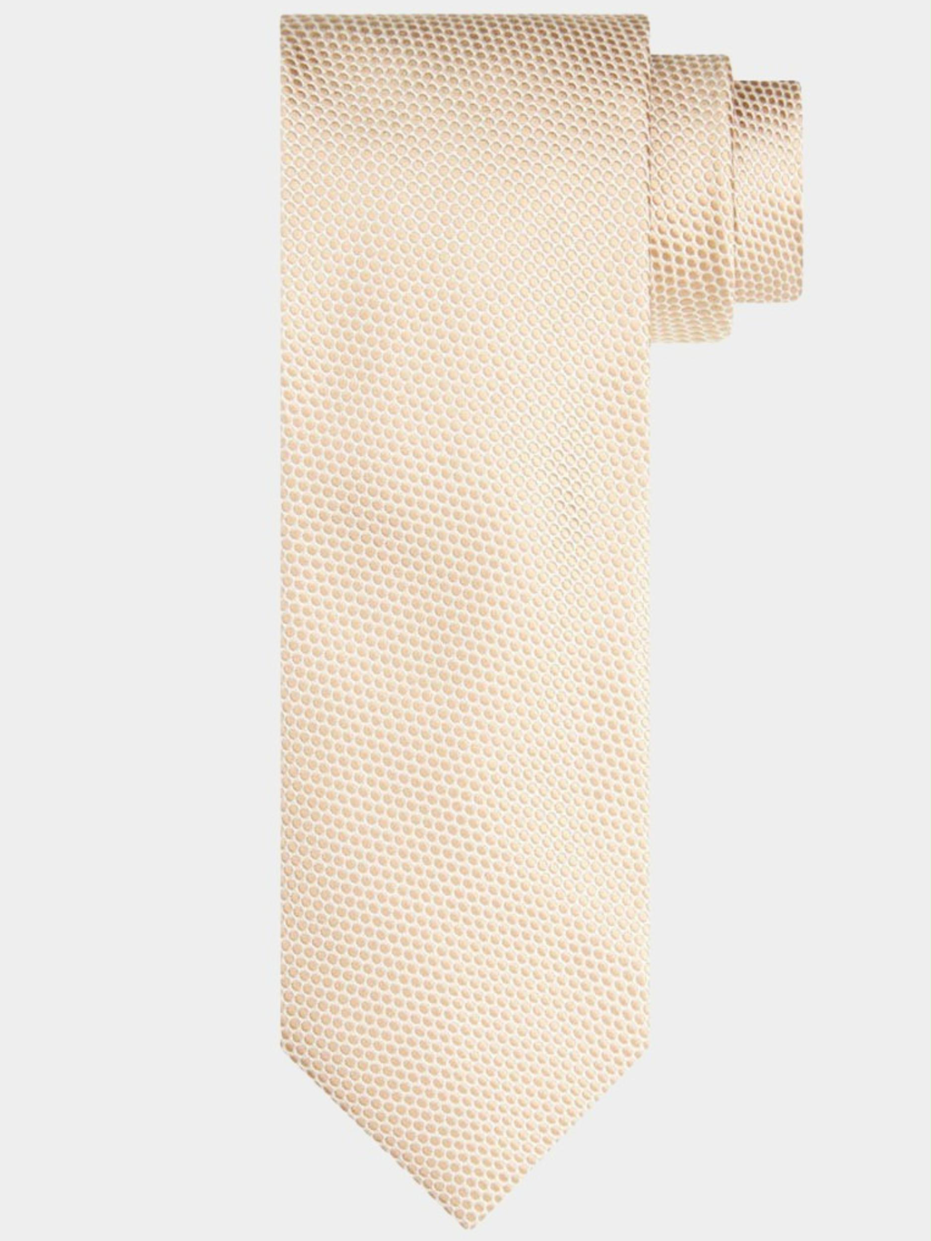 Profuomo Stropdas Beige  PPUA10033D/G