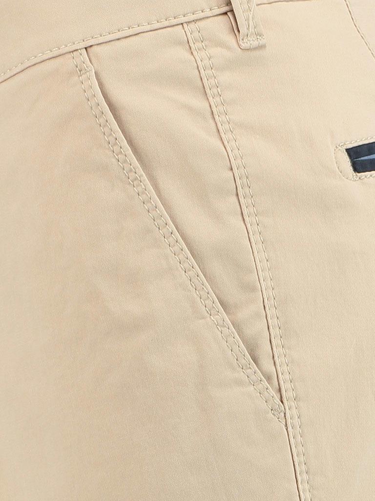 Gardeur Katoenen Broek Beige Modern Fit Chino BENNY-3 412941/14