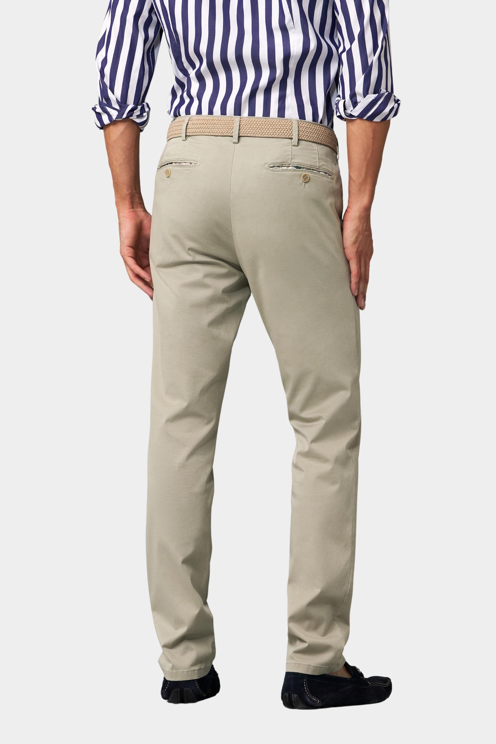 Meyer Katoenen Broek Grijs BONN Art.1-5055 1021505500/33