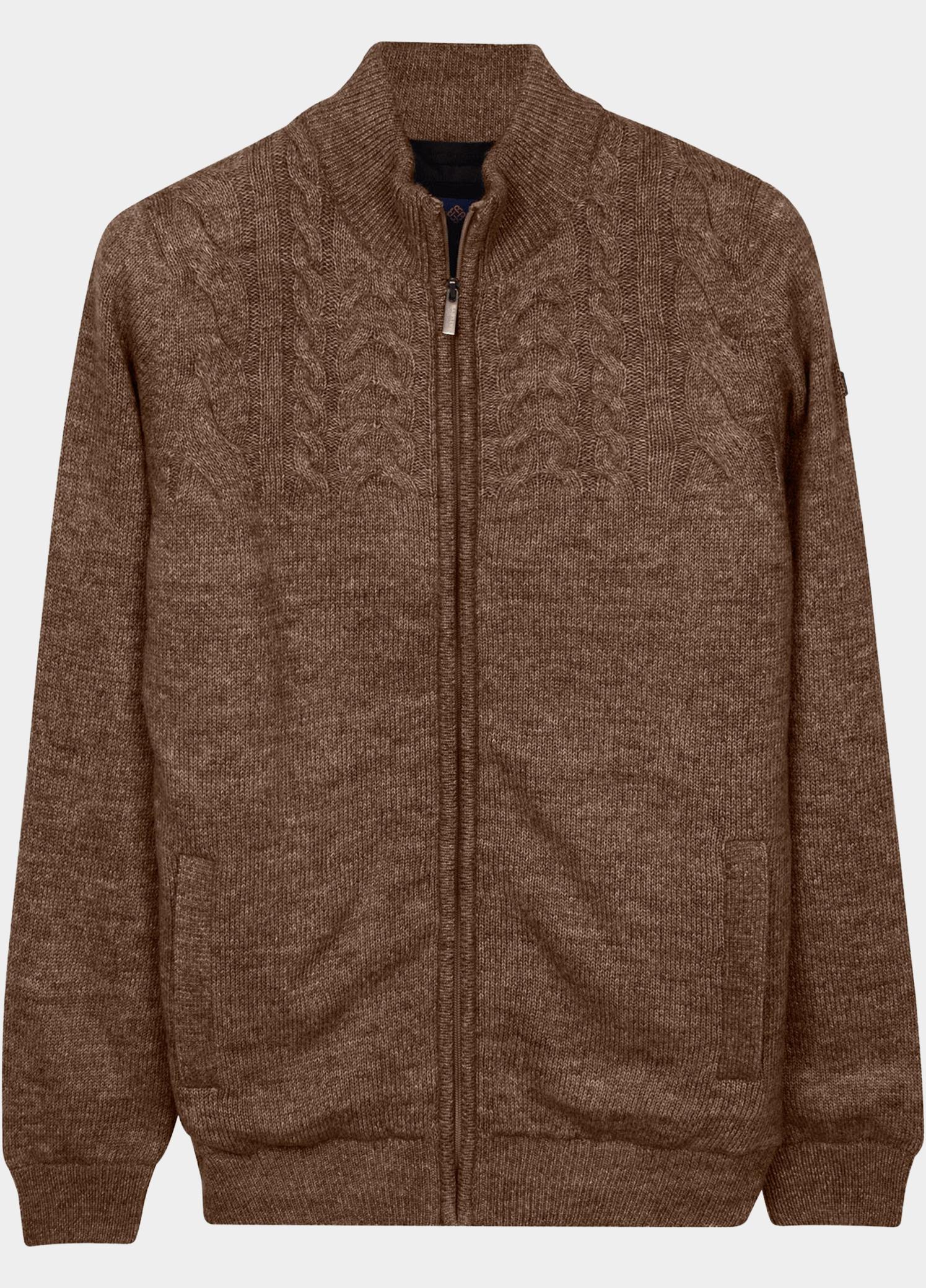 Baileys Vest heren Beige Cardigan Zip - Fully Lined  7 622162/842