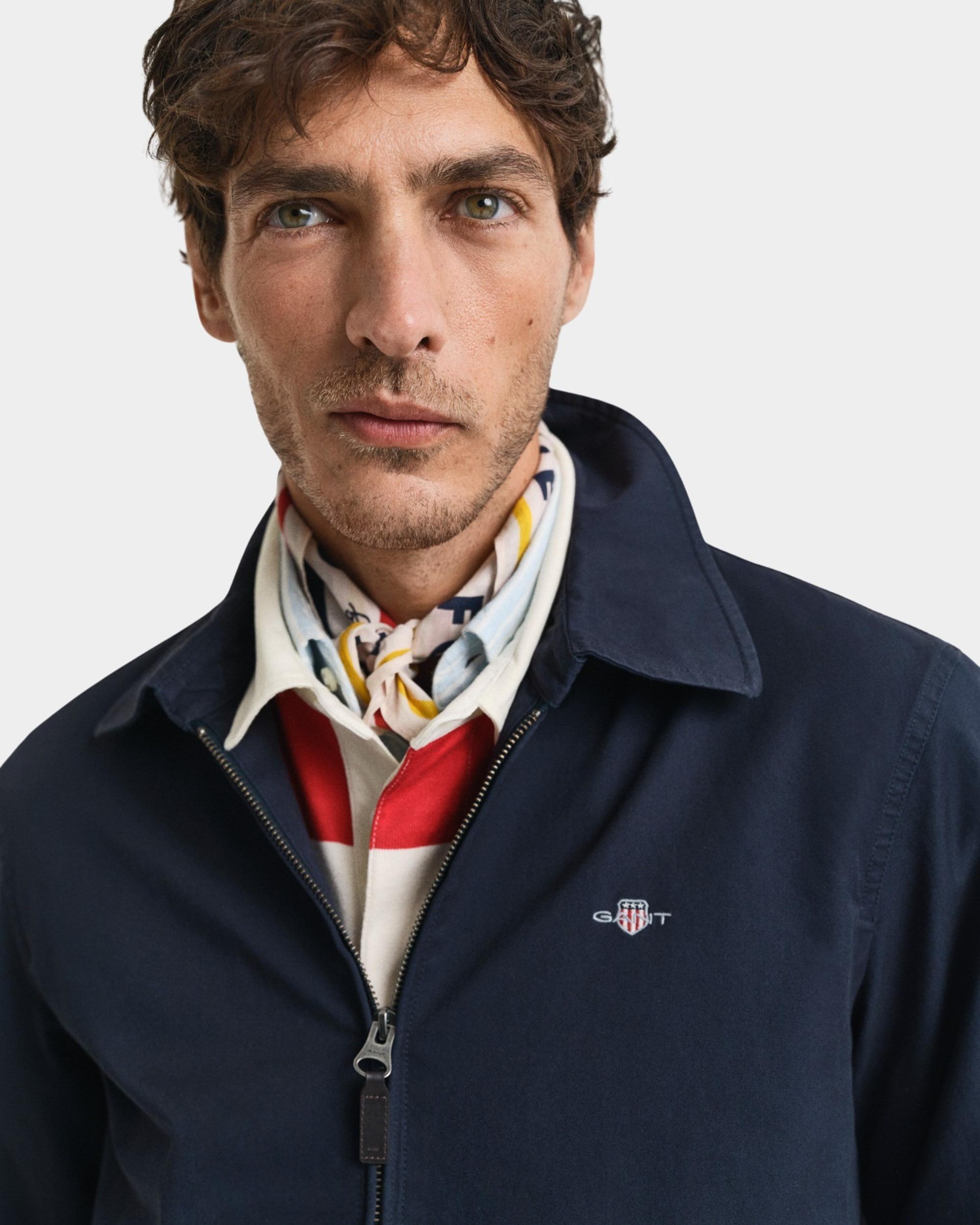 Gant Zomerjack Blauw COTTON WINDCHEATER JACKET 7006494/433