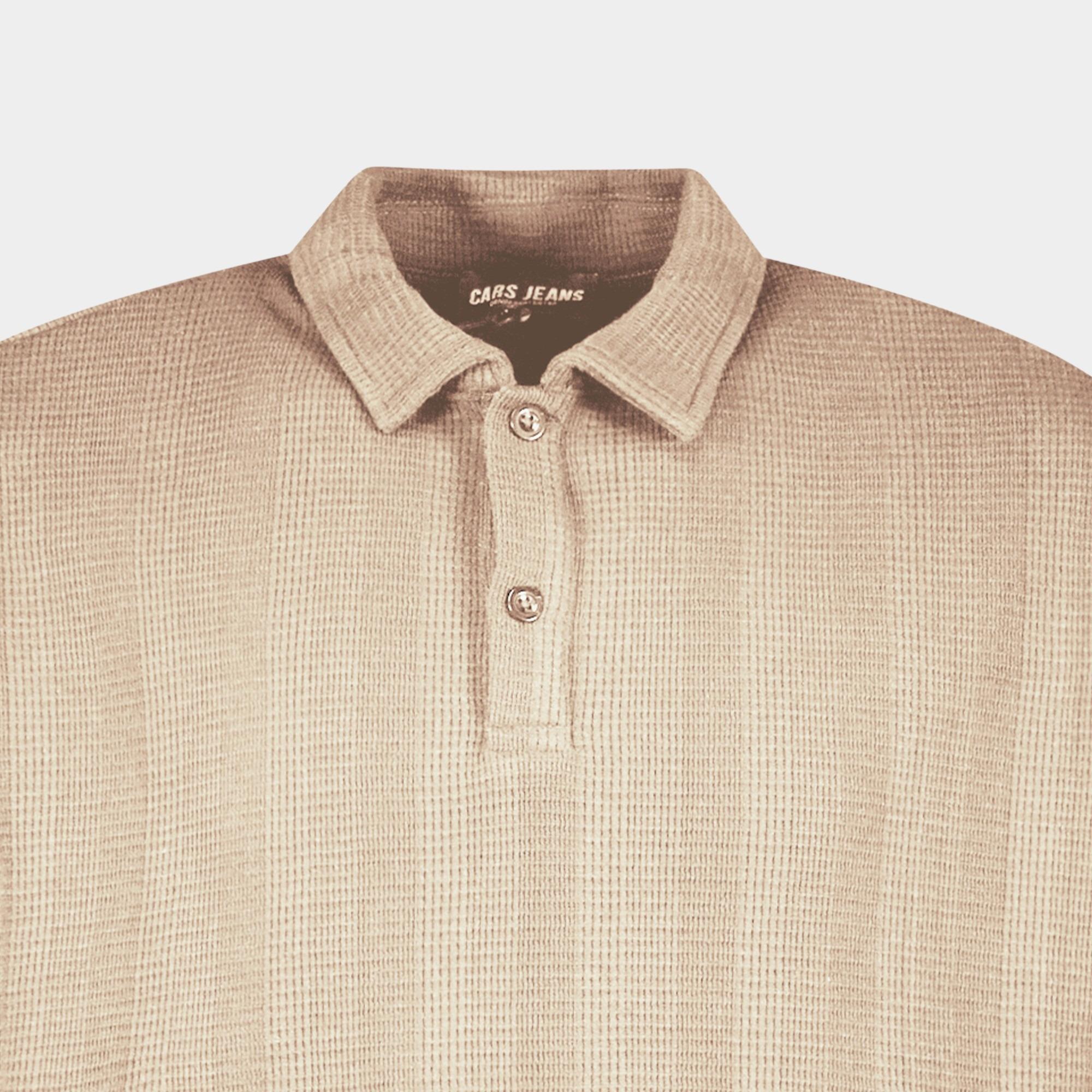 Cars Jeans Polo korte mouw Beige DEAGLAN 62179/83