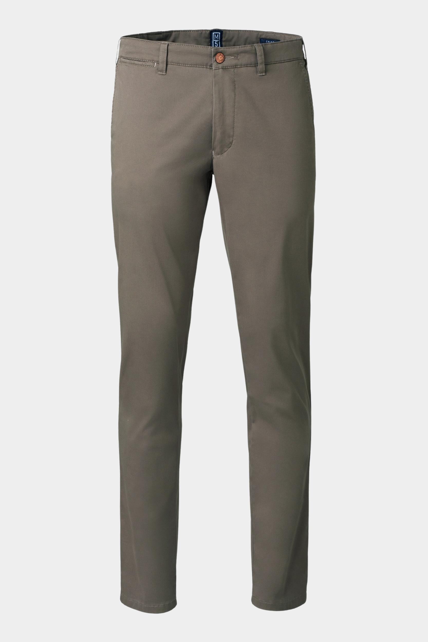 Meyer Katoenen Broek Bruin CHINO Art.1-6181 3641618100/35
