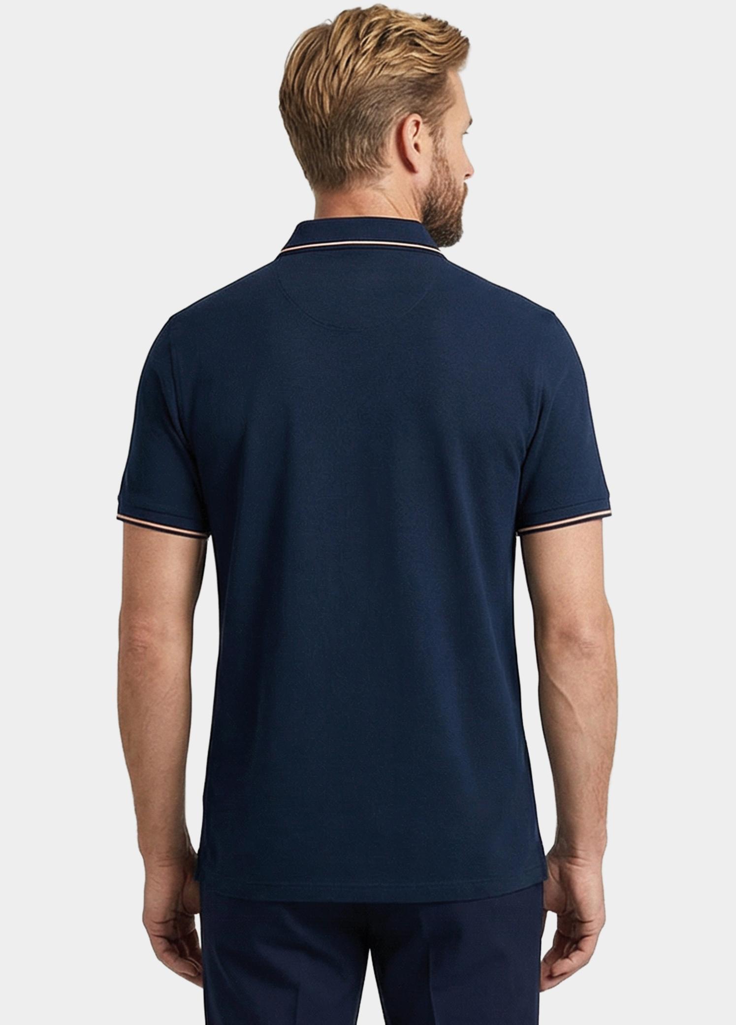 Giordano Polo heren Blauw Torino Short Sleeve Polo Two- 616552/69