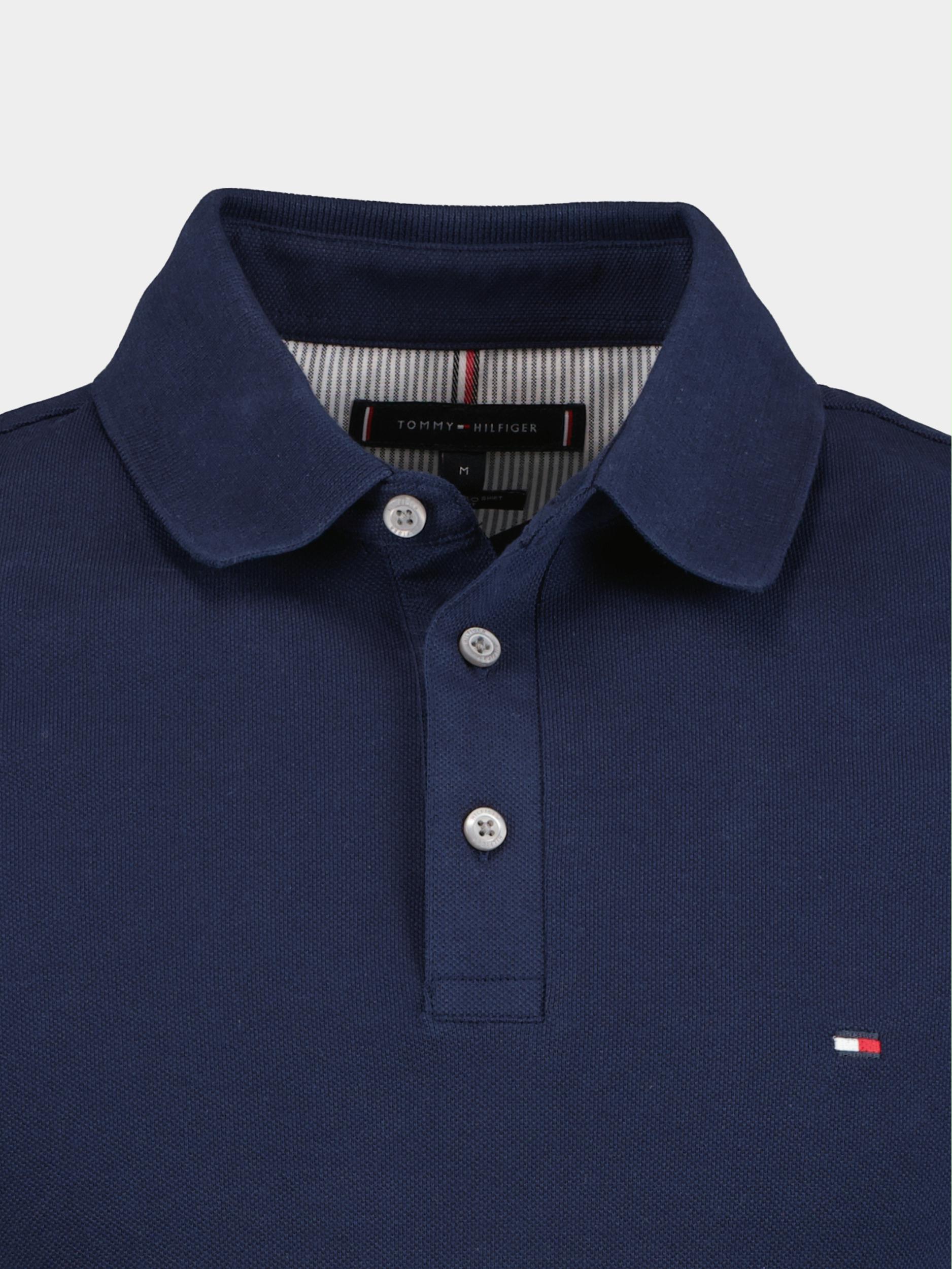 Tommy Hilfiger Polo korte mouw Blauw 1985 Slim polo MW0MW17771/DCC