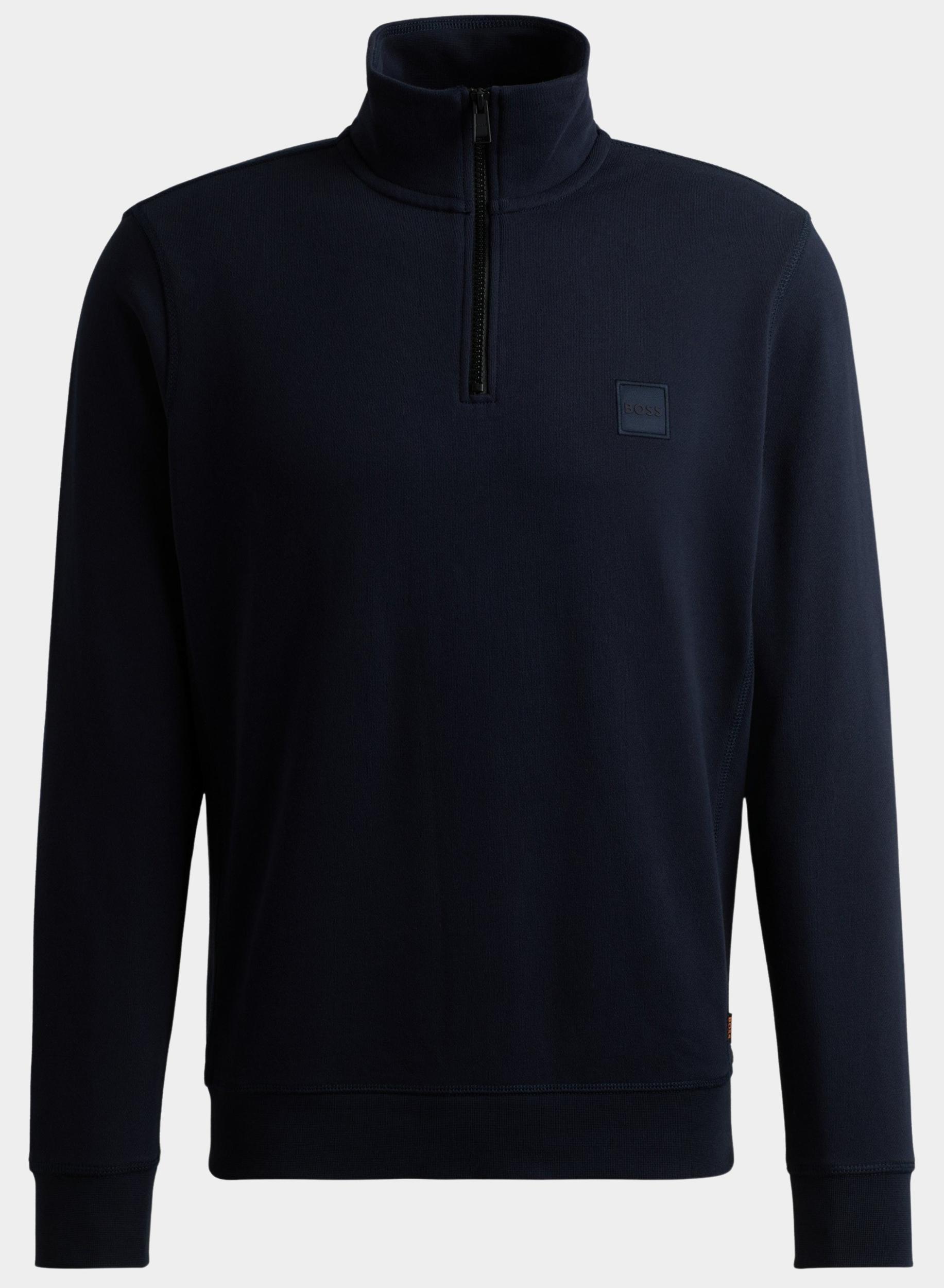 BOSS Orange Half Zip Blauw Zetrust 10234591 01 50468926/404