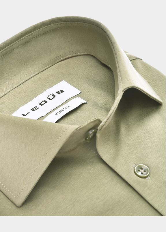 Ledub Business hemd lange mouw Groen  0143305/535-000-000