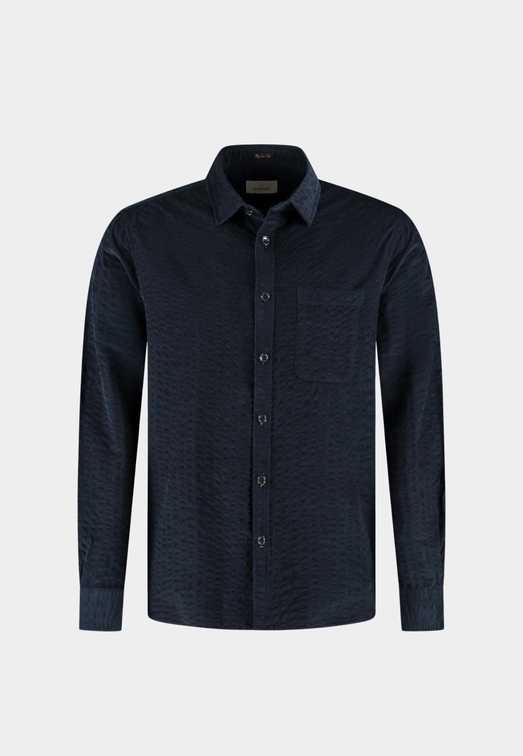 Dstrezzed Casual hemd lange mouw Blauw Patric Shirt 303980/649