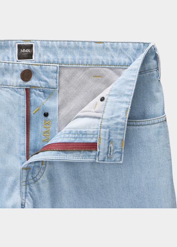 Meyer Chino Blauw FALCO Art.1-7182 Falco 1-7182/15